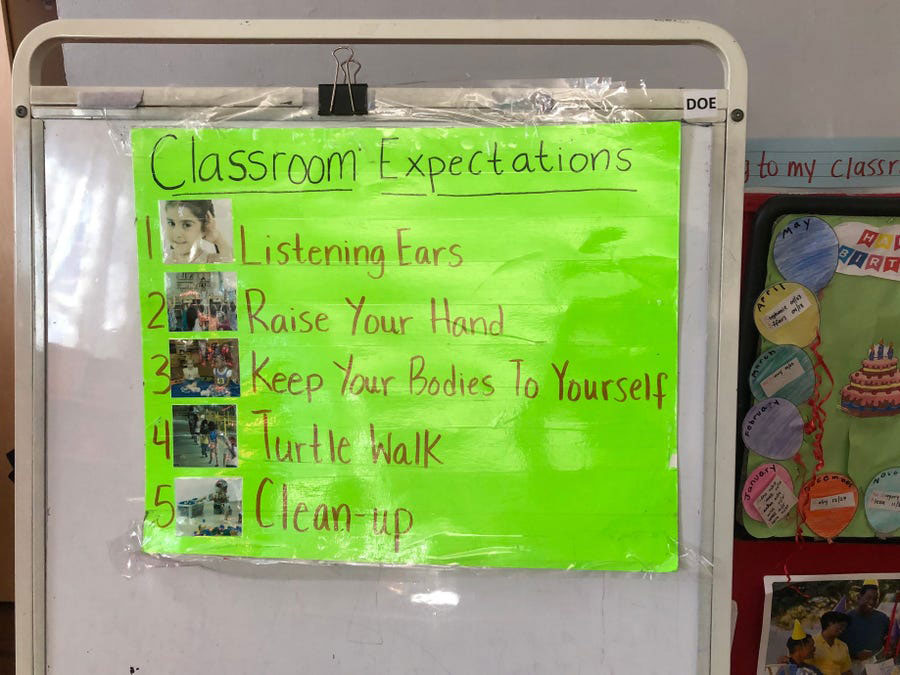 Little Friends School Classroom Expectations